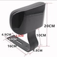 thumbnail image 3 of Durable Thickening Refitting Parts Comfortable Soft Scooter Motorcycle Back Seat Cushion Electric Bicycle Backrest E-Bike Rearrest Pad WHITE, 3 of 8