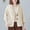 Beige, variant on EQWLJWE Blazers for Women Business Casual Women's Solid Color Casual Long Sleeve Suit Jacket Button Cotton And Linen Work Office Blazers Jacket Blouse Blazers For Women Clearance