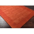 thumbnail image 3 of Mark&Day Wool Rugs, 5x8 Reims Modern Burnt Orange Area Rug, Orange Carpet for Living Room, Bedroom or Kitchen (5' x 8'), 3 of 7