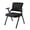 All Black_Without, variant on Foldable Office Chair Upholstered Fabric Stacking Chairs,Conference Room Chair with Arms for Classroom School Waitting Room,Meeting Chair