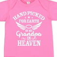 thumbnail image 4 of Inktastic Handpicked for Earth by My Grandpa in Heaven Angel Wings Boys or Girls Baby Bodysuit, 4 of 5