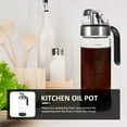 thumbnail image 3 of Automatic Opening and Closing Oiler Soy Sauce Bottles Kitchen Vinegar Jars Glass Dispenser Pot 304 Stainless Steel Pp, 3 of 6