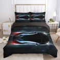 thumbnail image 1 of Cars Vehicles Bedding 3 Piece Boys Bedroom Decor Quilt Cover Pillowcase Cars Racing Print Bed Linen Set King Queen for Adults, 1 of 7