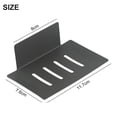 thumbnail image 3 of Wall Mounted Soap Holder for Shower and Kitchen Sink Sturdy Stainless Steel Gray Smile Home, 3 of 9