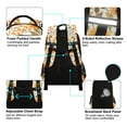 thumbnail image 4 of FORMRS Kids School Backpack Elementary Student Unisex Travel Bookbag with Reflective Stripes, Watercolor Sunflowers, 4 of 7