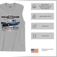 thumbnail image 6 of This Is Mustang Country King of the Road Muscle Shirt Legendary Performance Classic American Muscle Licensed Men's, 6 of 7