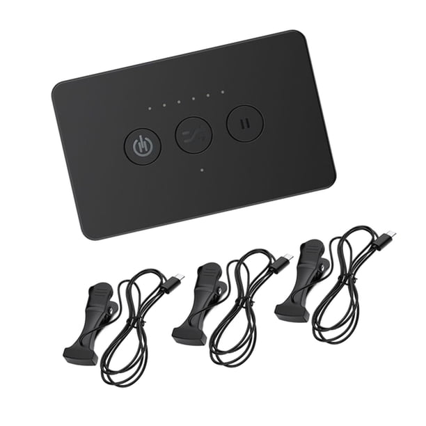 Controlador De Video Portátil Artefacto Liviano Para Teléfonos Celulares De Tres Cabezas SM SunniMix Mando a distancia del obturador de la cámara