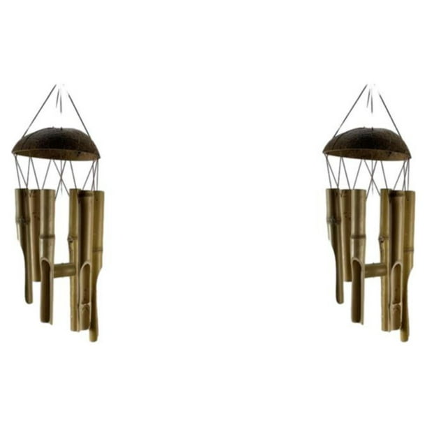 Campanas de viento de bambú Advancent decoración artística colgante 67 cm 75 cm 77 cm