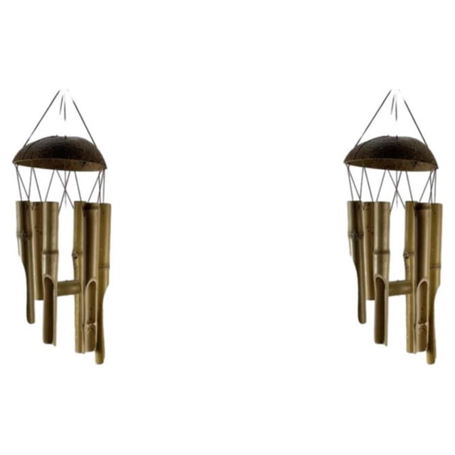 Campana de viento colgante Wosthever decoración artística de jardín