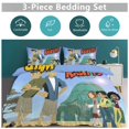 thumbnail image 5 of Wild Kratts Printing Bedding Sets Decorative 3 Pieces Bedding Set(1 Duvet Cover Set 2 Pillow Shams) 102"x90", 5 of 8