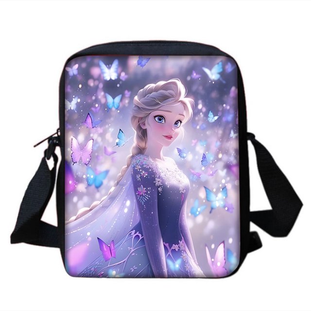 Juego de 3 piezas de Frozen Princess Elsa para niños, mochila de hombro, estuche para lápices, mochilas escolares de gran capacidad para niños y niñas, el mejor regalo