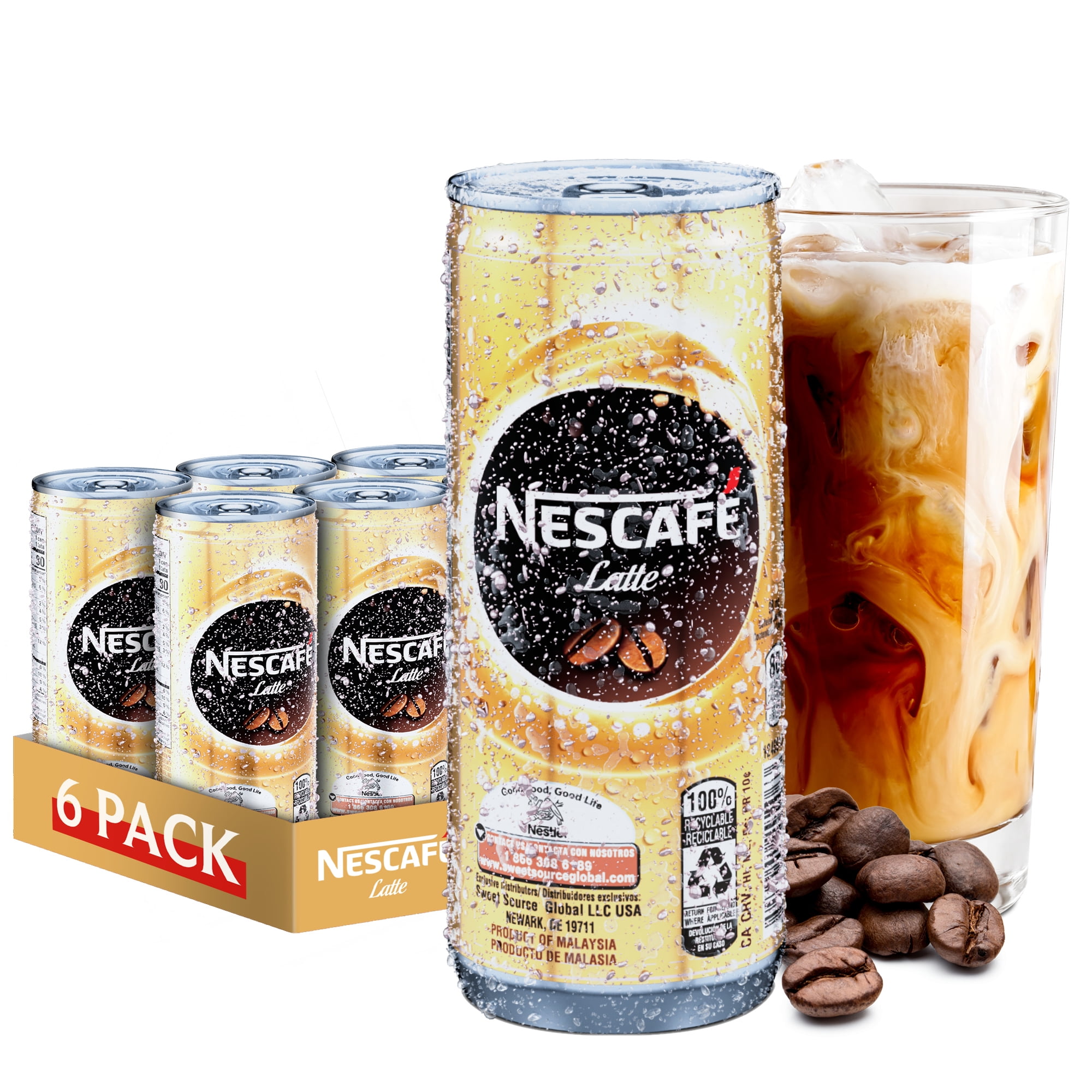 Nescafe - Brandclub - Nescafe Iced Coffee Drinks in Cans - 6