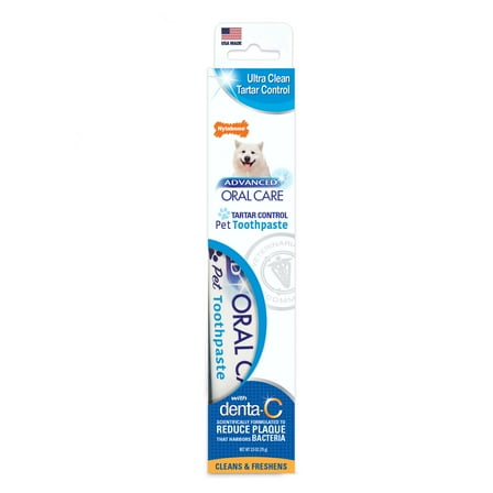 Nylabone Advanced Oral Care Tartar Control Dog Toothpaste Original 2.5 Ounce (1 Count)