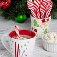 thumbnail image 5 of Edible Sugar Candy Cane Peppermint Flavored Spoon 6Cts for Hot Chocolate Party and Coffee Bulk Christmas Flavors Birthday Goody Filler Stocking Stuffer Fun Party Supplies 2 Boxes of 6 Pack Each, 5 of 7