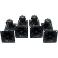 thumbnail image 1 of 4 par de 3.25 "x 3.25" Elemento de tweeter DJ Audio Audio Square SUPER SUPER NTX-1004PZ, 1 of 2