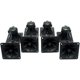 thumbnail image 1 of 4 par de 3.25 "x 3.25" Elemento de tweeter DJ Audio Audio Square SUPER SUPER NTX-1004PZ, 1 of 2