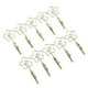 thumbnail image 1 of Portatarjetas de Identificación Bling Bling Clips para Tarjetas de Presentación 10 Piezas, 1 of 12