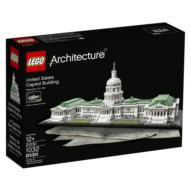 tæmme overraskende Bounce LEGO Architecture United States Capitol Building 21030 - Walmart.com