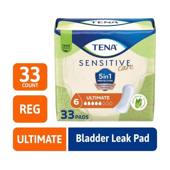 Tena Intimates Ultimate Absorbency Incontinence Pad for Women