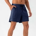 thumbnail image 6 of Vetsdori Mens Dry Fit Shorts Workout Summer Short Pants Athletic Shorts Breathable,Sports Casual Pocket Shorts for Men Elastic Waist Plain,Size S, 6 of 8