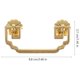 thumbnail image 2 of unbranded 2Ud Vintage De Dorado Para Puertas De Armarios Y Gabinetes, 2 of 8