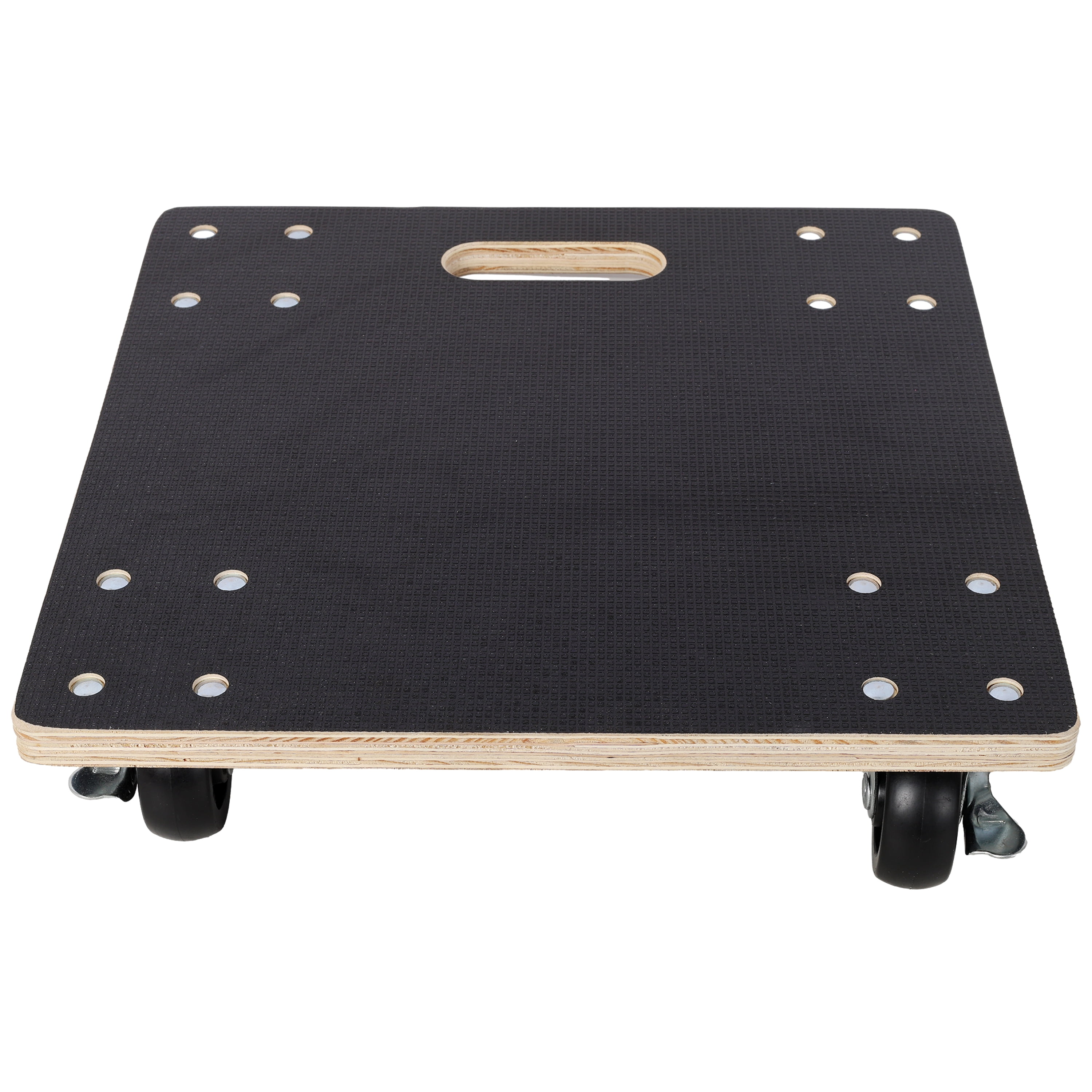 15-Inch Furniture Moving Wooden Dolly, Heavy Duty Plywood Mover with 4 PP Swivel Wheels (2 with Brakes), 1320 lbs Capacity Rolling Cart for Piano, Couch, Fridge & Appliances, 2 Pack