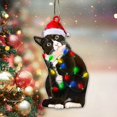 thumbnail image 2 of Colgante de Navidad para perros y gatos, dijes de coche, decoración del hogar, mochila acrílica, recién llegados, 2 of 4