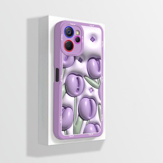 For Realme 9i Case Cute Panda Dinosaur Liquid Silicone Back Cover for Realme 9 Realme9 Pro Plus 9i Phone Cases Protective Coque PurpleA09 Realme 9 Pro Plus