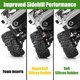 thumbnail image 2 of Insertos para neumáticos y neumáticos para TRX4M SCX24 1/18 1/24 RC Crawler, 2 of 3