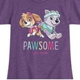 thumbnail image 3 of Paw Patrol - Pawsome Friends - Toddler And Youth Girls Short Sleeve Graphic T-Shirt, 3 of 6