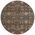 thumbnail image 2 of Addison Rugs Chantille Indoor/Outdoor Transitional Global Chocolate Washable Round Rug, 8' x 8', 2 of 6