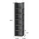 thumbnail image 3 of Organizador colgante para armario YOUDENOVA, 6 estantes, gris, no tejido, 3 of 5
