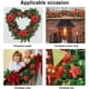 thumbnail image 4 of Poinsettia Decoraciones navideñas Glitter Poinsettia Flores para decoraciones de árboles de Navidad (paquete de 12) Ormromra WMPH-1317-4, 4 of 6