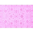 thumbnail image 1 of Ahgly Company Indoor Rectangle Oriental Purple Traditional Area Rugs, 2' x 5', 1 of 4