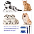 thumbnail image 3 of UYGDUY-5 Pieces Grooming Combs - Tear Stain Remover for Pets, Lice and Flea Remover, Dandruff and Mucus Removal for Small Dogs and Cats, 3 of 4