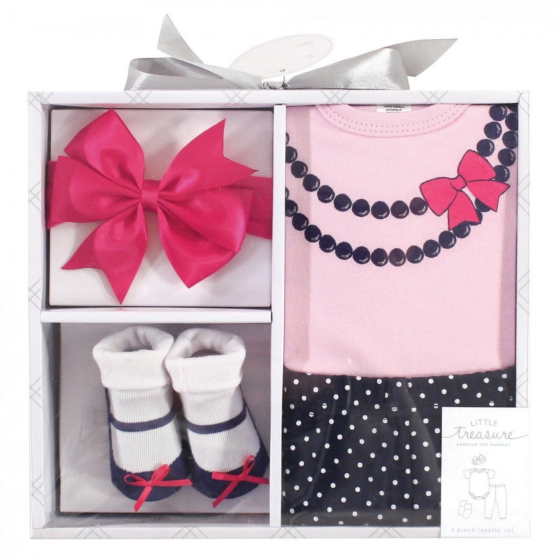 専用⚪︎nena. little treasure set ⚪︎ Little Treasure Baby Girl Boxed Gift Set, Sparkling, 0-6 Months