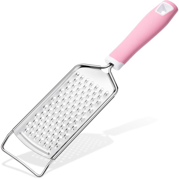 Rainspire Ralladores De Queso Profesionales Para Cocina Rallador De Limón De Metal De Mano De Acero Inoxidable Con Mango Para Queso, Chocolate, Especias, Utensilios Y Herramientas De Cocina, Mango De
