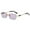 C4, variant on Y2K Rimless Rectangle Sunglasses for Women Men Trendy Frameless Sun Glasses Shades for Women Men Summer Travel UV400 Eyewear