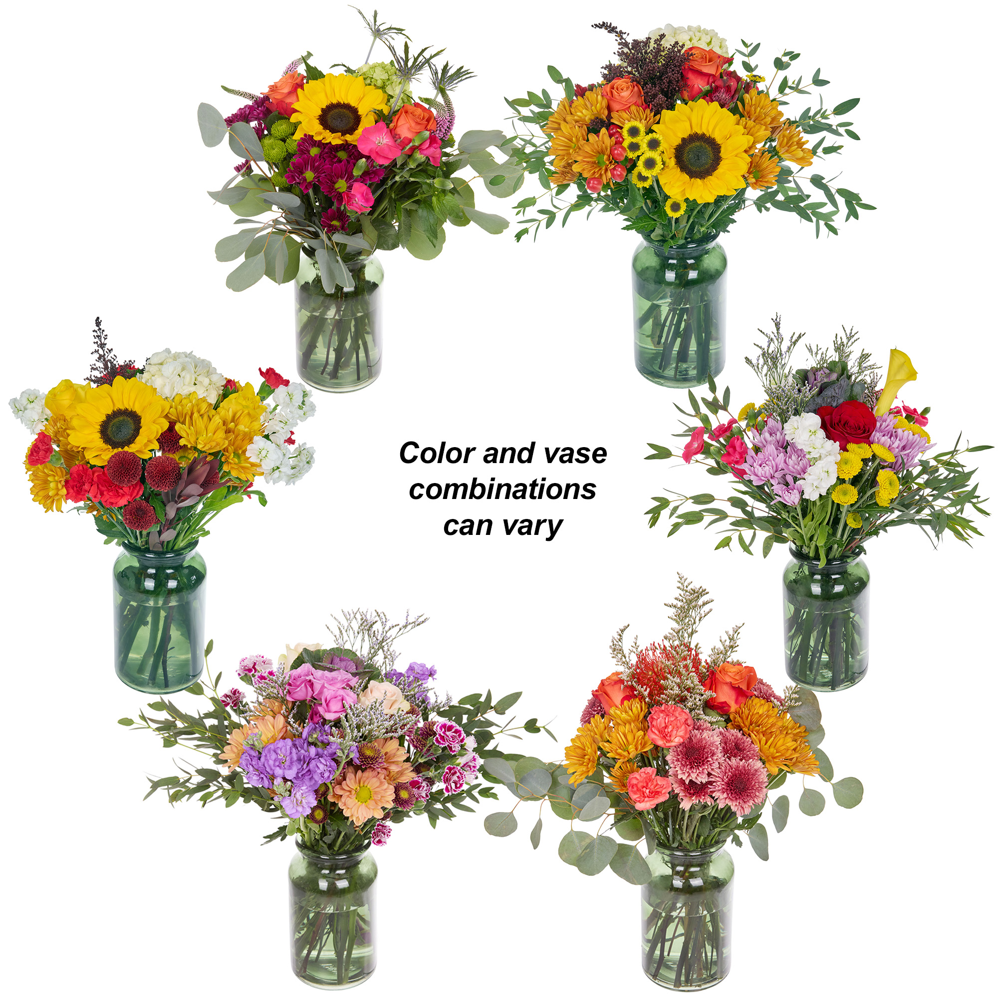 Mixed Flower Bouquet Extra Large with Vase