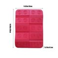 thumbnail image 3 of COFEST Portable Outdoor Seat Cushion for Picnics, Foldable Single Park Seat Cushion, Lightweight Red Camping Cushion, Compact Travel Seat Pad with Carry Strap. Red, 3 of 7