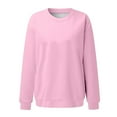 thumbnail image 4 of Gkeoshab Fall Sweaters for Women Round Neck Long Sleeve Shirts for Women Casual Fall Tops Lightweight Tunic Sweaters Fashion Clothes Loose Fit 2026 RD2 M, 4 of 7