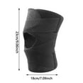 thumbnail image 3 of Sport Knee Braces with Strap for Joint Support and Stability for Men Women Ideal Knee Sleeve for Running Gym Workouts, 3 of 5