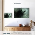 thumbnail image 4 of Elephant Stock Sinister Wolves Wall Art - Horizontal Canvas Wall Art - Living Room Wall Decor - Animal Canvas - Black And Blue Decor - 12" x 8", 4 of 8