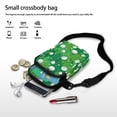 thumbnail image 7 of HELLHERO Cats Clover Adjustable Shoulder Strap Cross Body Purse Women Crossbody Bag with Double Deck for Messenger Bag, 7 of 7