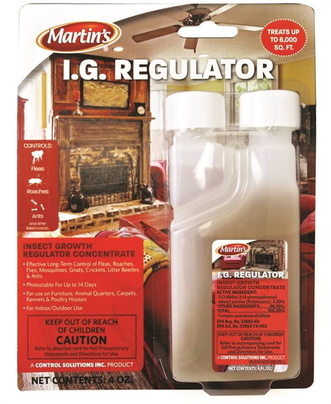 IGR Insect Growth Regulator Fleas Roaches Mosquitoes Gnats Ants 4oz Concentrate 