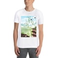 thumbnail image 4 of Oversize Blouse For WomenLandscape Loose Fit Summer Casual Tees -XL, 4 of 5