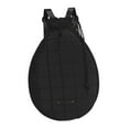 thumbnail image 1 of Mochila de tenis Zulema gran capacidad poliéster Negro, 1 of 8