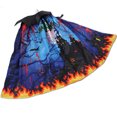 thumbnail image 2 of Capa de Halloween, suave y cómoda, accesorio para disfraz, accesorio para fiesta de cosplay, capa de Halloween para niños, 2 of 14