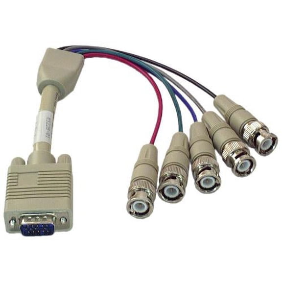 IEC M5228-01 VGA to 5 BNC Cable with Separate Sync 1'