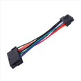 thumbnail image 4 of 10X PSU ATX 24 Pines Hembra A 12 Pines Macho Cable de Manguito de Fuente de Alimentacion 18AWG Alambre para Q87H3-AM Q87H3 AM Q87 Placa Base, 4 of 5